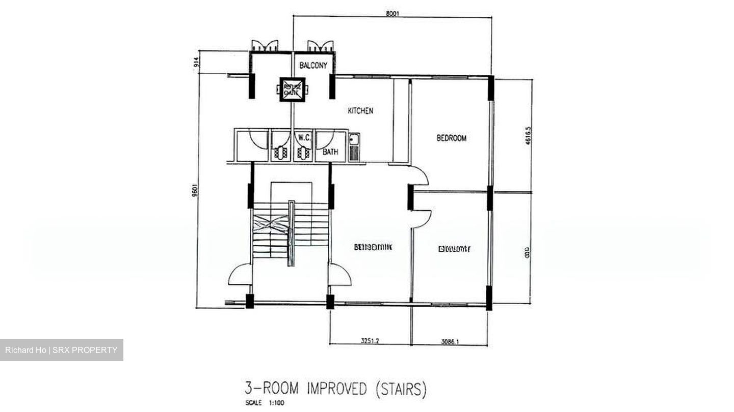 Blk 4 Sago Lane (Central Area), HDB 3 Rooms #579665201